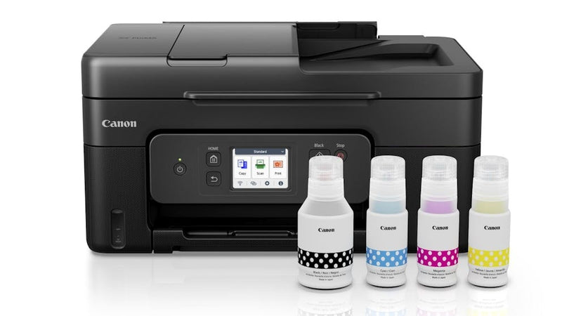 Canon PIXMA G4680 MegaTank 4-in-1 Multifunction Printer+ADF BLACK GI61 Ink Bottle