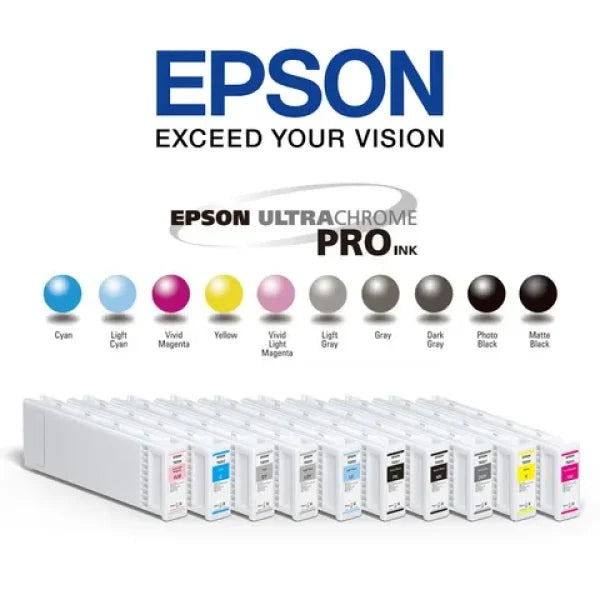 Genuine 10X Pack Epson P10070 P20070 Ink Cartridges Set (700Ml) [C13T809000-C13T809900] Cartridge -