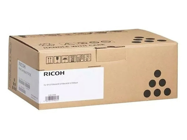 Genuine 408322 Black Toner Cartridge For Ricoh Sp3710Dn Sp3710Sf (7K) [Type-Sp3710S] -