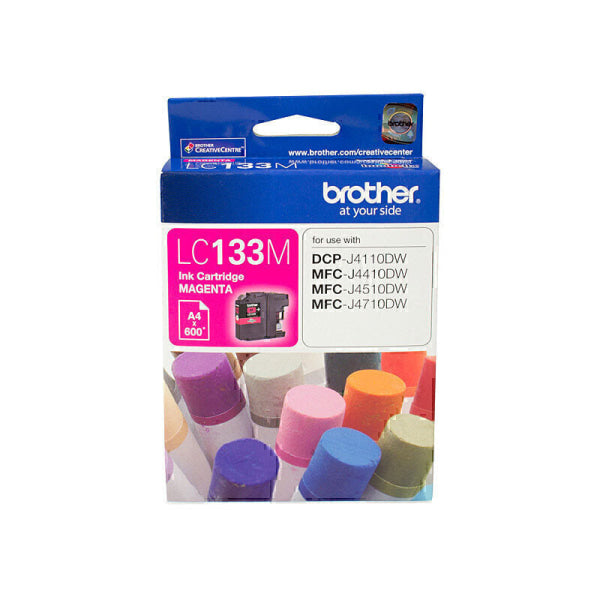 Brother LC133 Magenta Ink Cart LC-133M