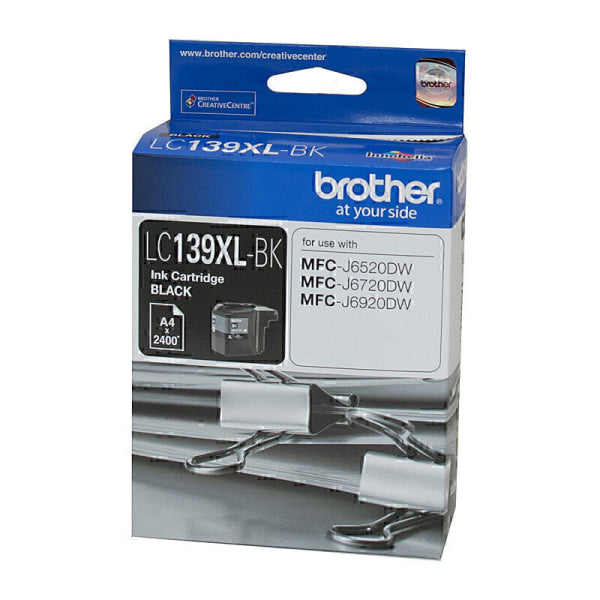 Brother LC139XL Black Ink Cart LC-139XLBK