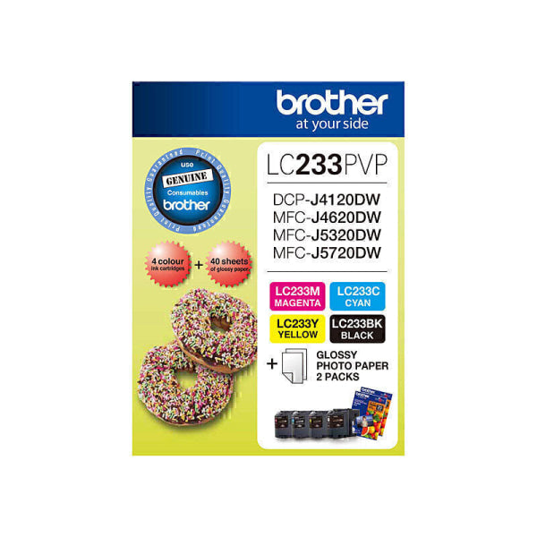 Brother LC233 Photo Value Pack LC-233PVP