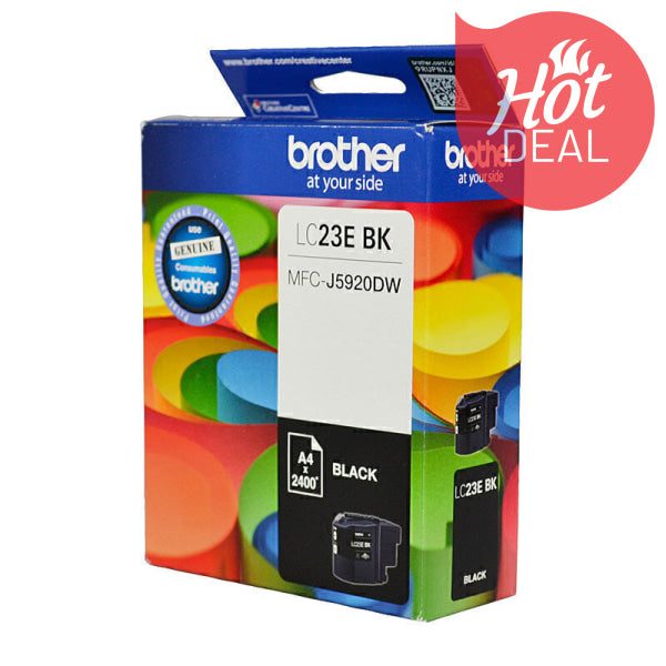 Brother LC23E Black Ink cart LC-23EBK