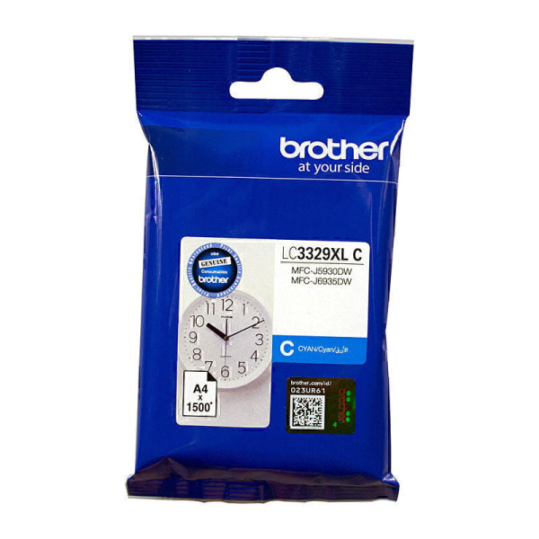 Brother LC3329XL Cyan Ink Cart LC-3329XLC