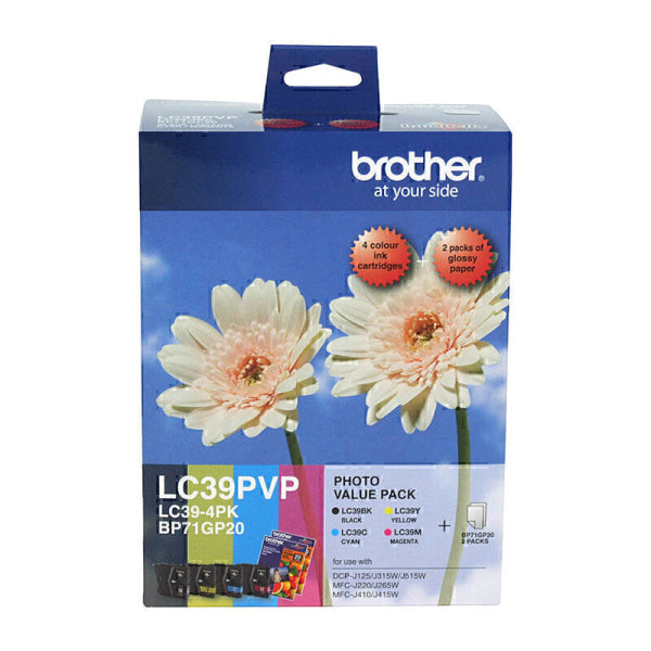 Brother LC39 Photo Value Pack LC-39PVP