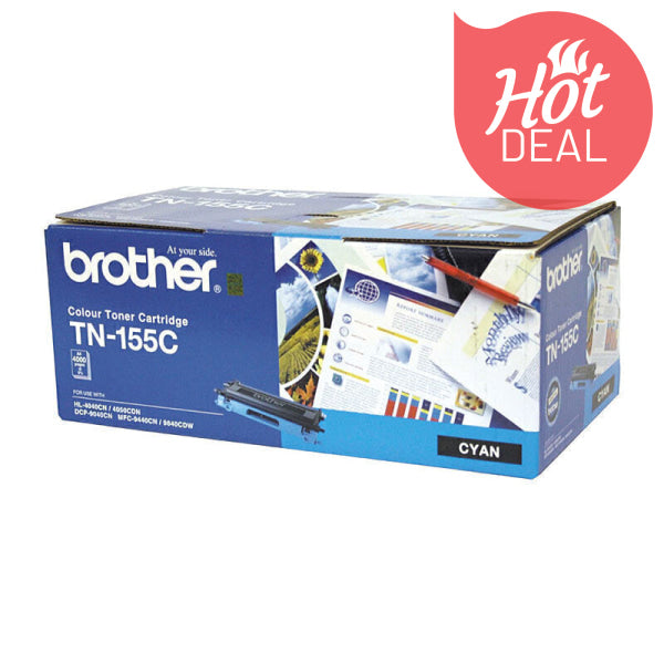 Brother TN155 Cyan Toner Cart TN-155C