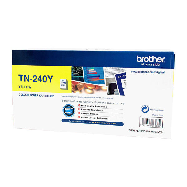 Brother TN240 Yell Toner Cart TN-240Y