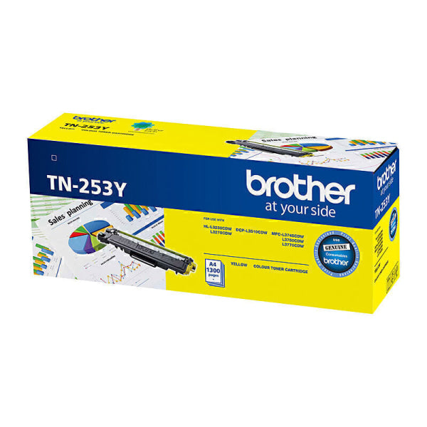 Brother TN253 Yell Toner Cart TN-253Y