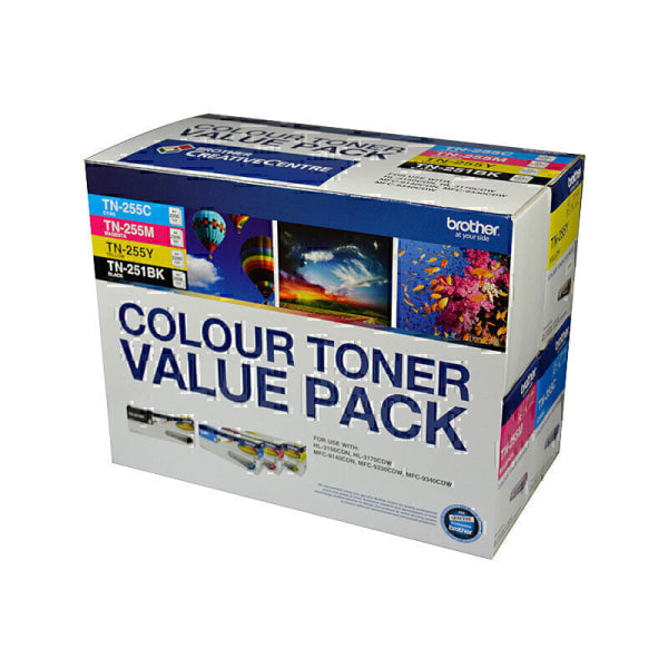 Brother TN25x Clr Value 4 Pack N8AE00003