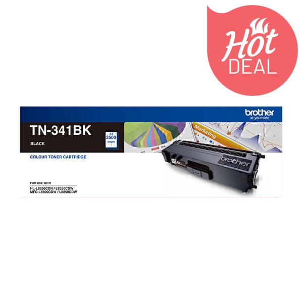 Brother TN341 Black Toner Cart TN-341BK