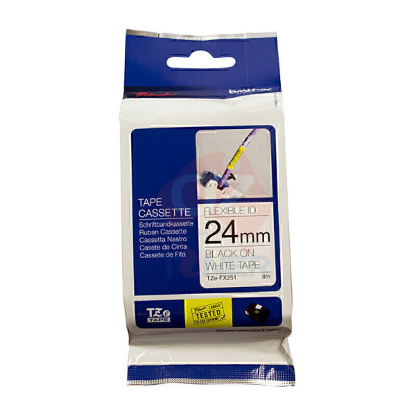 Brother TZeFX251 Flexible Tape TZe-FX251