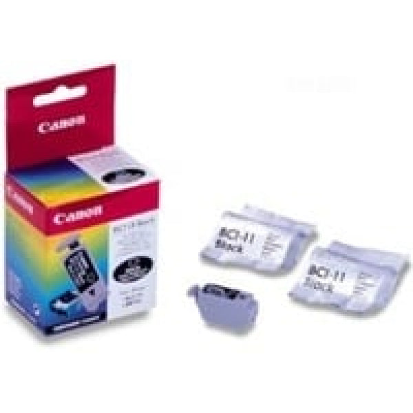 1 X Genuine Canon Bci-11Bk Black Ink Cartridge -