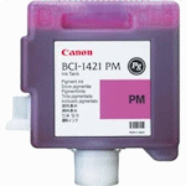 1 X Genuine Canon Bci-1421Pm Photo Magenta Ink Cartridge -
