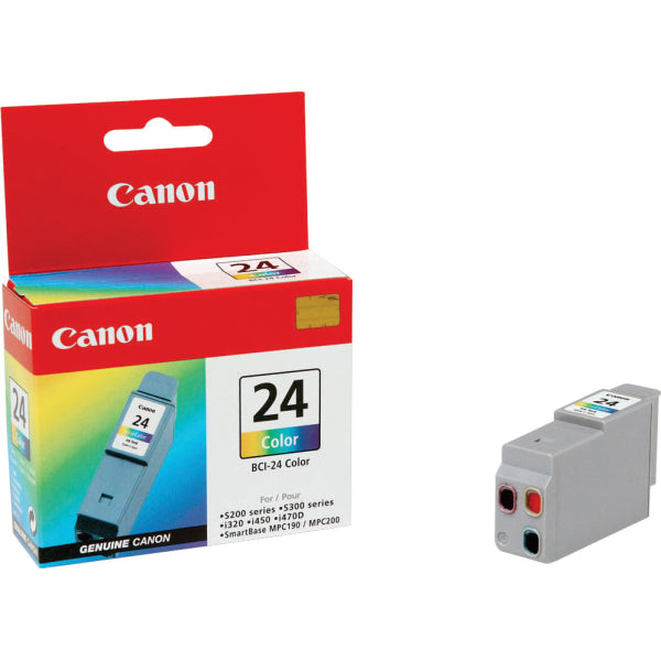 1 X Genuine Canon Bci-24C Colour Ink Cartridge -