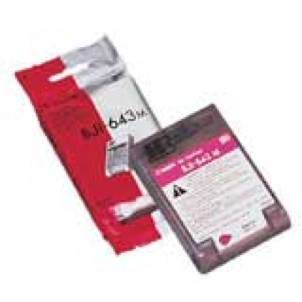 1 X Genuine Canon Bji-643M Magenta Ink Cartridge -