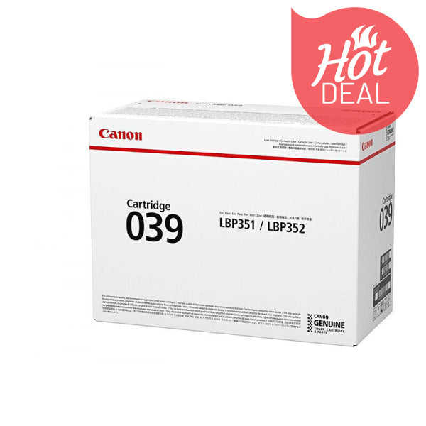 Canon CART039 Black Toner CART039