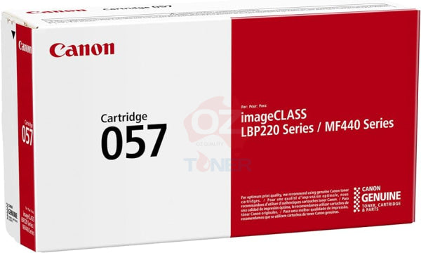 Genuine Canon Cart057 Black Toner Cartridge For Lbp445Dw Mf449X Lbp223Dw (3.1K) -