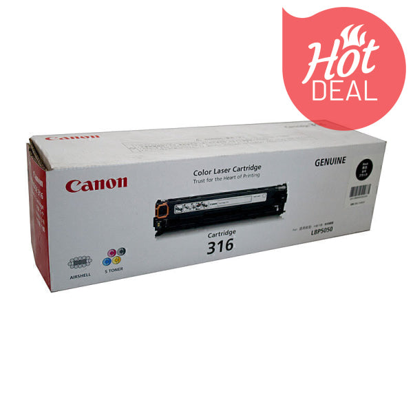 Canon CART316 Black Toner CART316BK