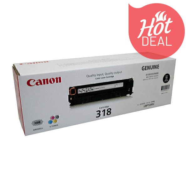 Canon CART318 Black Toner CART318BK