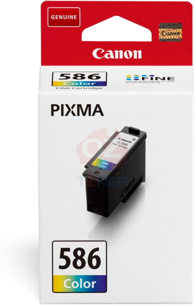 Genuine Canon Cl-586 Color Ink Cartridge For Pixma Ts7760 Tr7860 [Cl586] (180 Pages) -