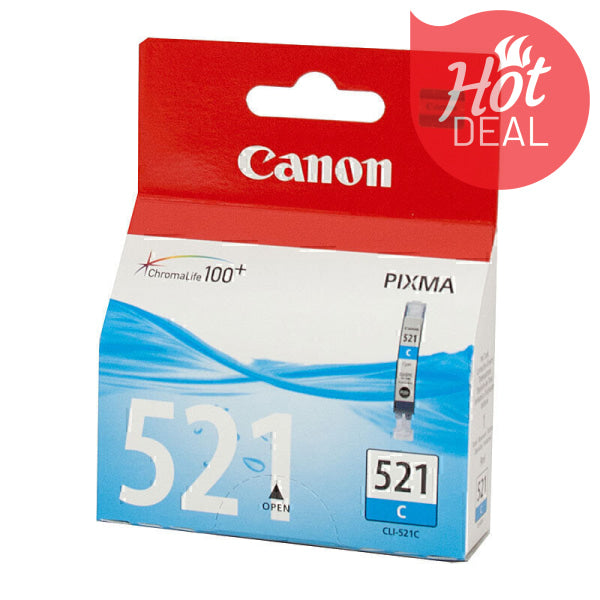 Canon CLI521 Cyan Ink Cart CLI521C