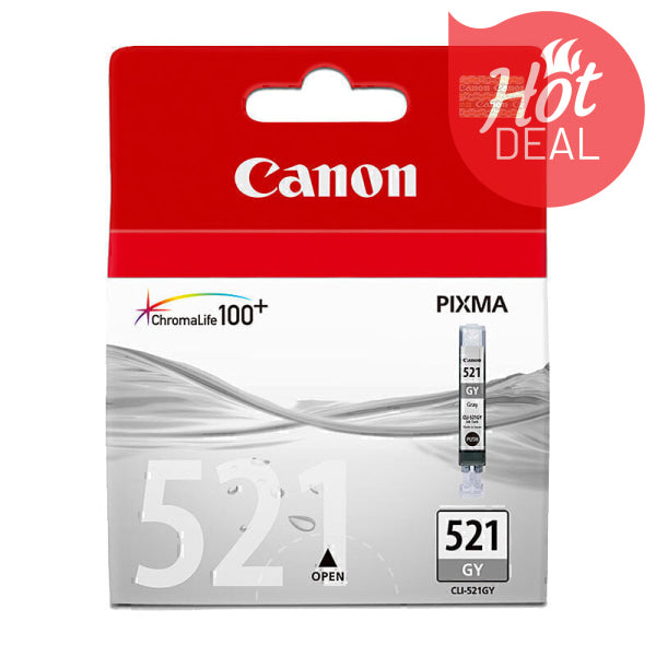 Canon CLI521 Grey Ink Cart CLI521GY