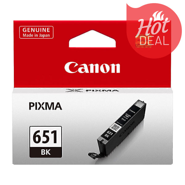 Canon CLI651 Black Ink Cart CLI651BK