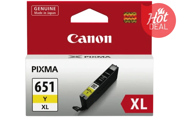 Genuine-Canon-CLI651XL-Yellow-High-Yield-Ink-Cartridge-CLI651XLY