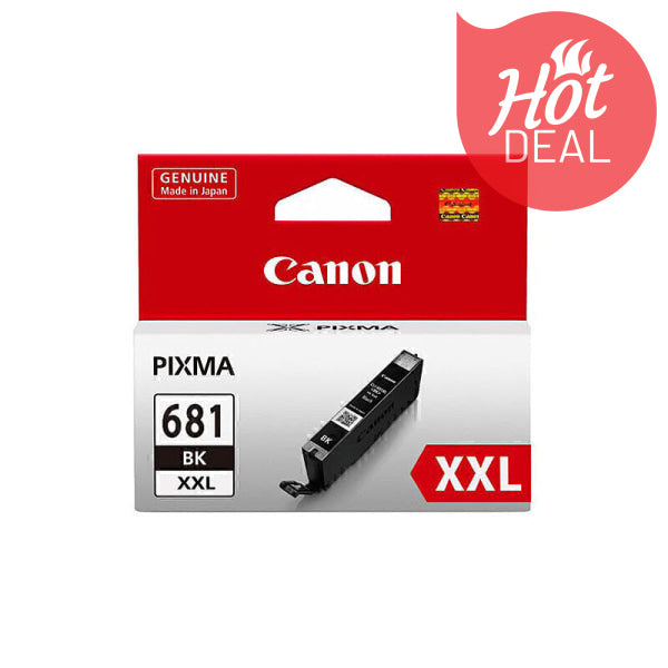 Genuine Canon CLI681XXL Black Extra High Yield Ink Cartridge (6360p) [CLI681XXLBK]