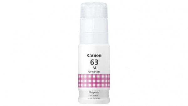 Genuine Canon GI63 Magenta Ink Bottle for G660 (8k) [GI63M]