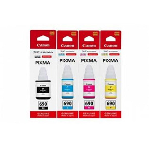 CANON GI690CMYK VALUE PACK FOR PIXMA G2600 GI690VP