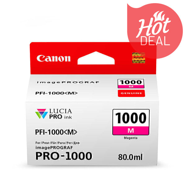 Canon PFI1000 Mag Ink Cart PFI1000M