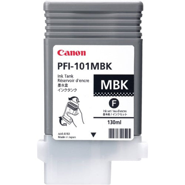 MATTE BLACK INK TANK 130 ML FOR CANON IPF6000S 5000 PFI-101MBK