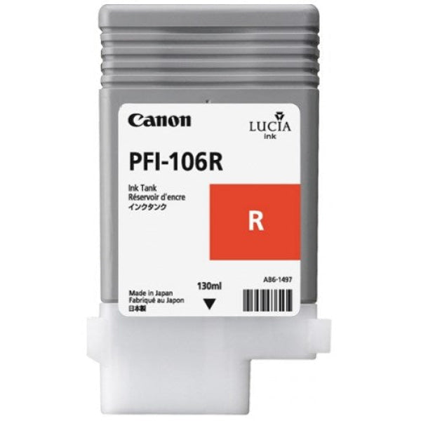 PFI-106R LUCIA EX RED INK FOR IPF6300IPF6300SIPF6350IPF64 PFI-106R