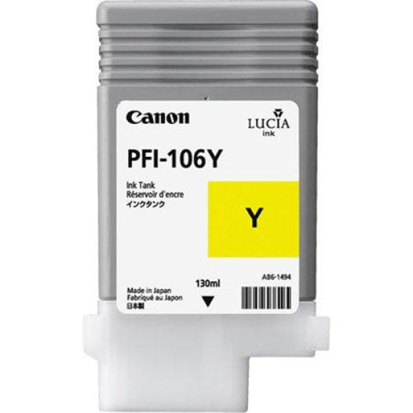 PFI-106Y LUCIA EX YELLOW INK F OR IPF6300IPF6300SIPF6350IP PFI-106Y