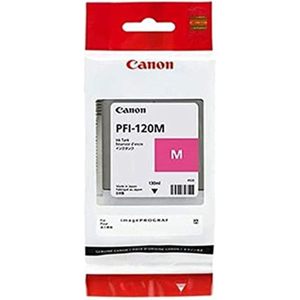Genuine Canon PFI-120M Magenta Ink Cartridge for TM200 TM250 TM350 TM350LM 130ml