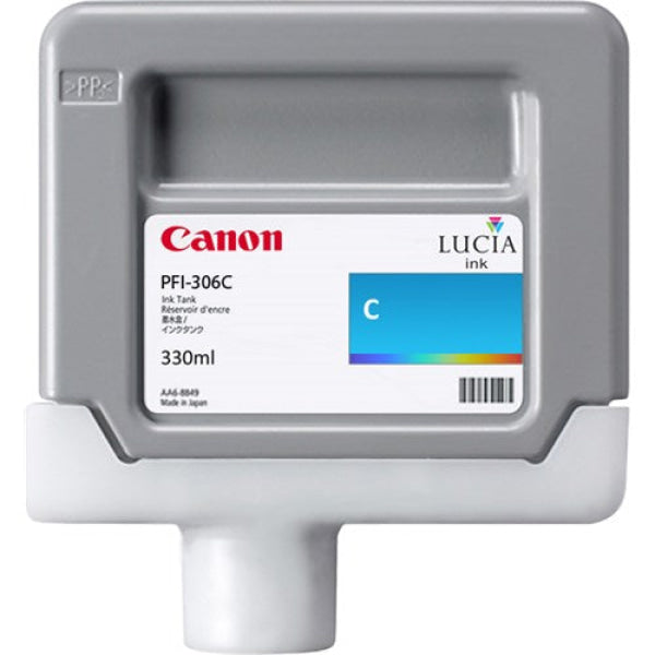 PFI-306C LUCIA EX CYAN INK FOR IPF8300IPF8300SIPF8400 - 33 PFI-306C