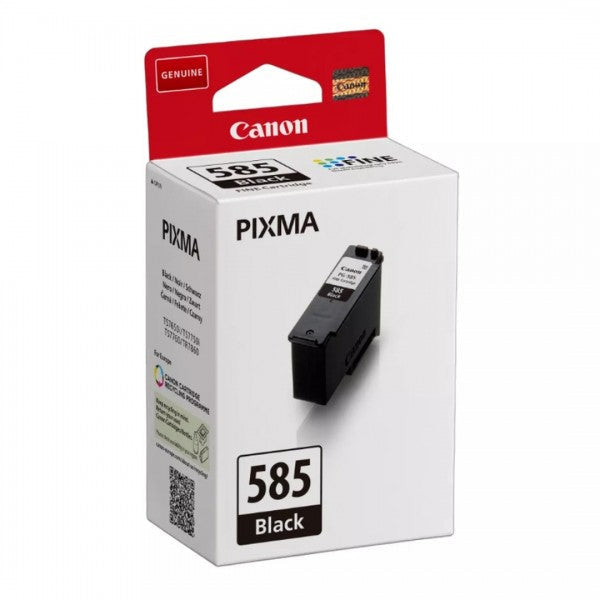 Genuine Canon Pg-585 Black Ink Cartridge For Pixma Ts7760 Tr7860 [Pg585] (180 Pages) -