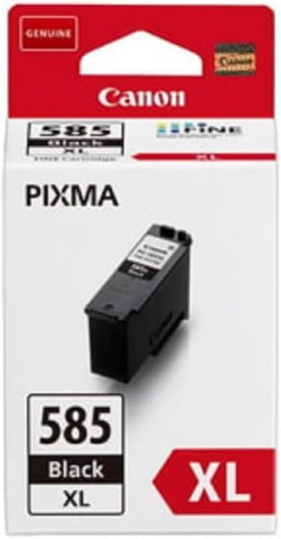 Genuine Canon Pg-585Xl High Yield Black Ink Cartridge For Pixma Ts7760 Tr7860 [Pg585Xl] (300 Pages)