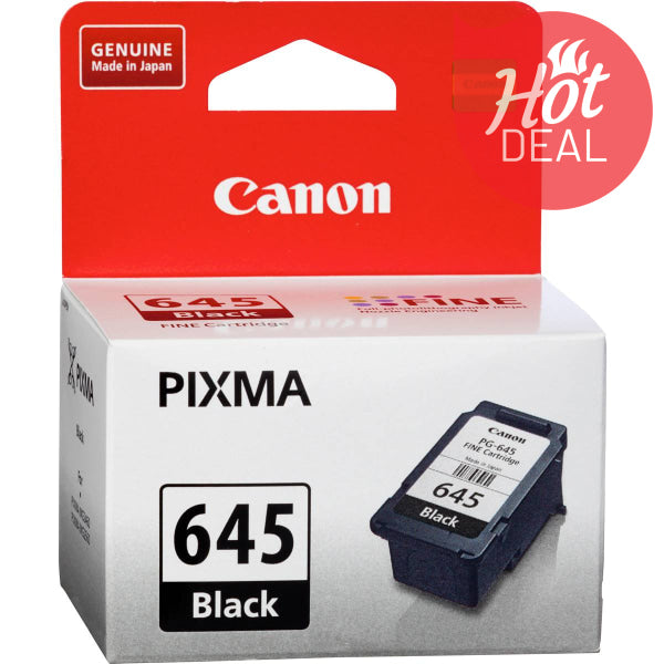 Genuine Canon Pg-645 Black Ink Cartridge For Mg2460/Mg2560/Mg2960/Mg2965/Mg3060 [Pg645] -