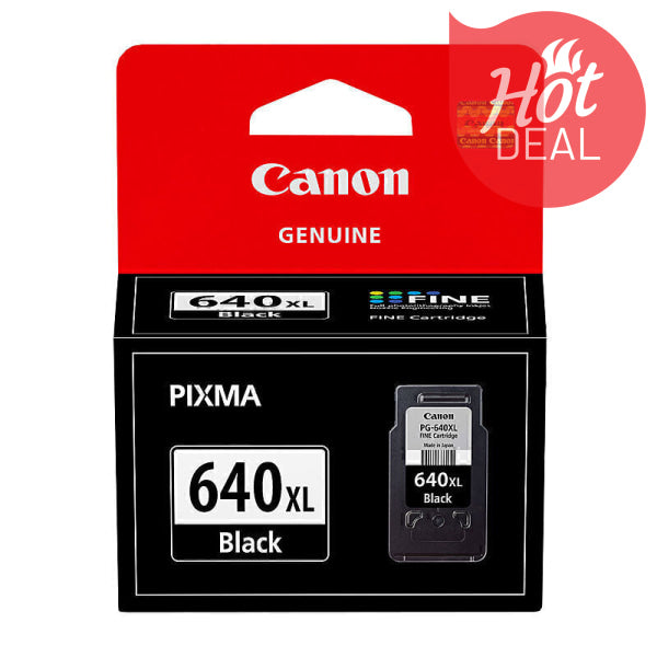 Canon PG640XL Black Ink Cart PG640XL