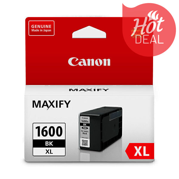 Canon PGI1600XL Black High Yield Ink Tank for MAXIFY MB2060 MB2360 ...