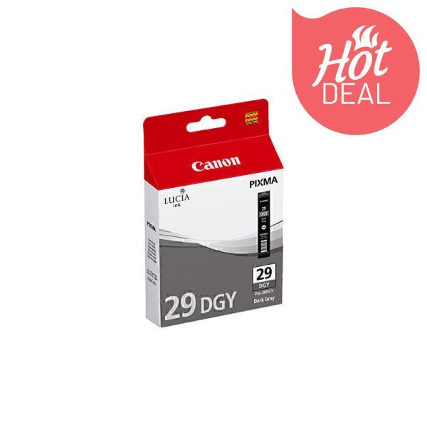 Canon PGI29 Dark Grey Ink Tank PGI29DGY