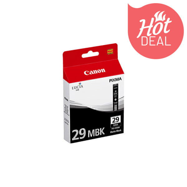 Canon PGI29 Matte Blk Ink Tank PGI29MBK