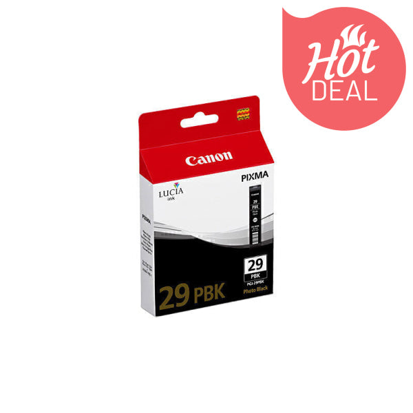 Canon PGI29 Photo Blk Ink Tank PGI29PBK