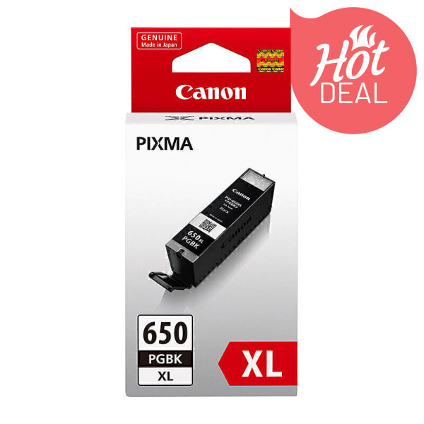 Canon PGI650XL Black Ink Cart PGI650XLBK