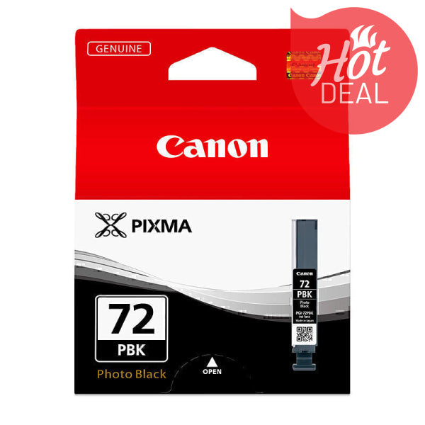 Canon PGI72 Photo Blk Ink Cart PGI72PBK
