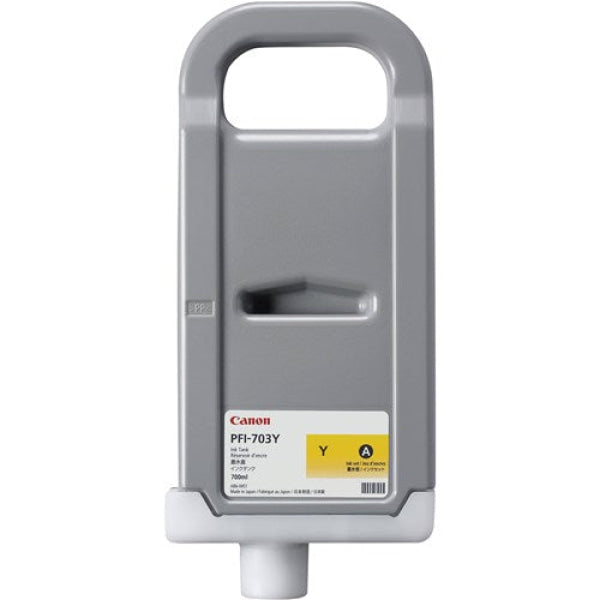 YELLOW INK TANK 700ML FOR CANON IPF 810 820 PFI-703Y