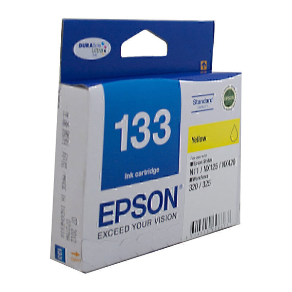 Epson 133 Yellow Ink Cart C13T133492