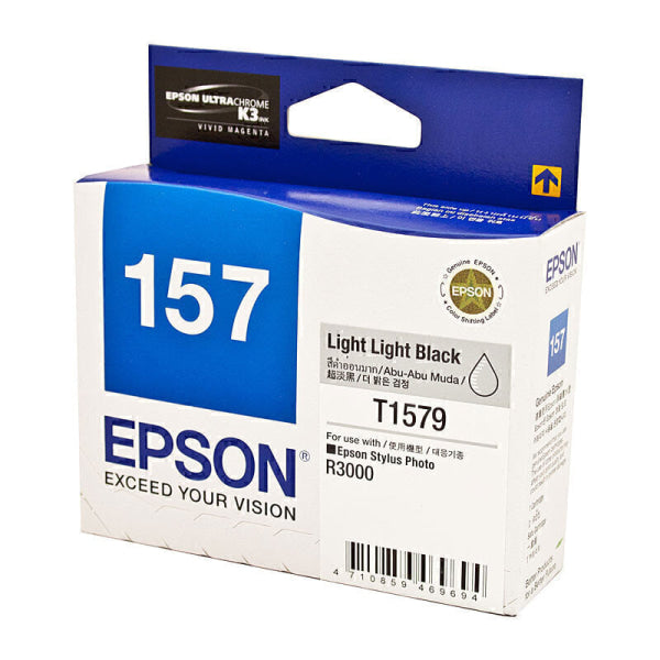 Epson 1579 Lt Lt Blk Ink Cart C13T157990